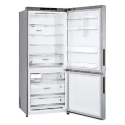 LG Réfrigérateur 15 pi3 28 po Argent platine Congélateur en bas - LBNC15251V