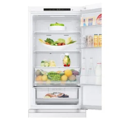 LG Réfrigérateur 12 pi3 24 po Blanc Congélateur en bas - LB12C2000W