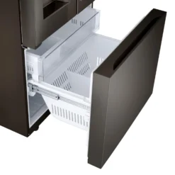 LG Réfrigérateur 25 pi3 33 po Inox Noir Portes françaises - LF25H6330D