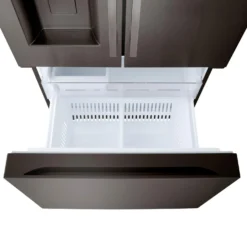LG Réfrigérateur 25 pi3 33 po Inox Noir Portes françaises - LF25H6330D
