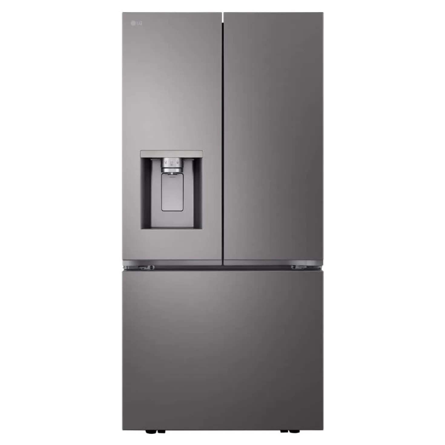LG Réfrigérateur 25 pi3 33 po Inox Noir Portes françaises - LF25S6330D