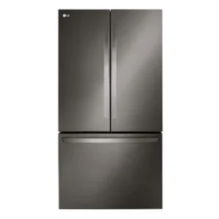 LG Réfrigérateur 27 pi3 36 po Inox Noir Portes françaises - LRFLC2706D