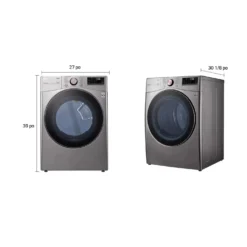 LG Sécheuse Chargement frontal Acier graphite 27