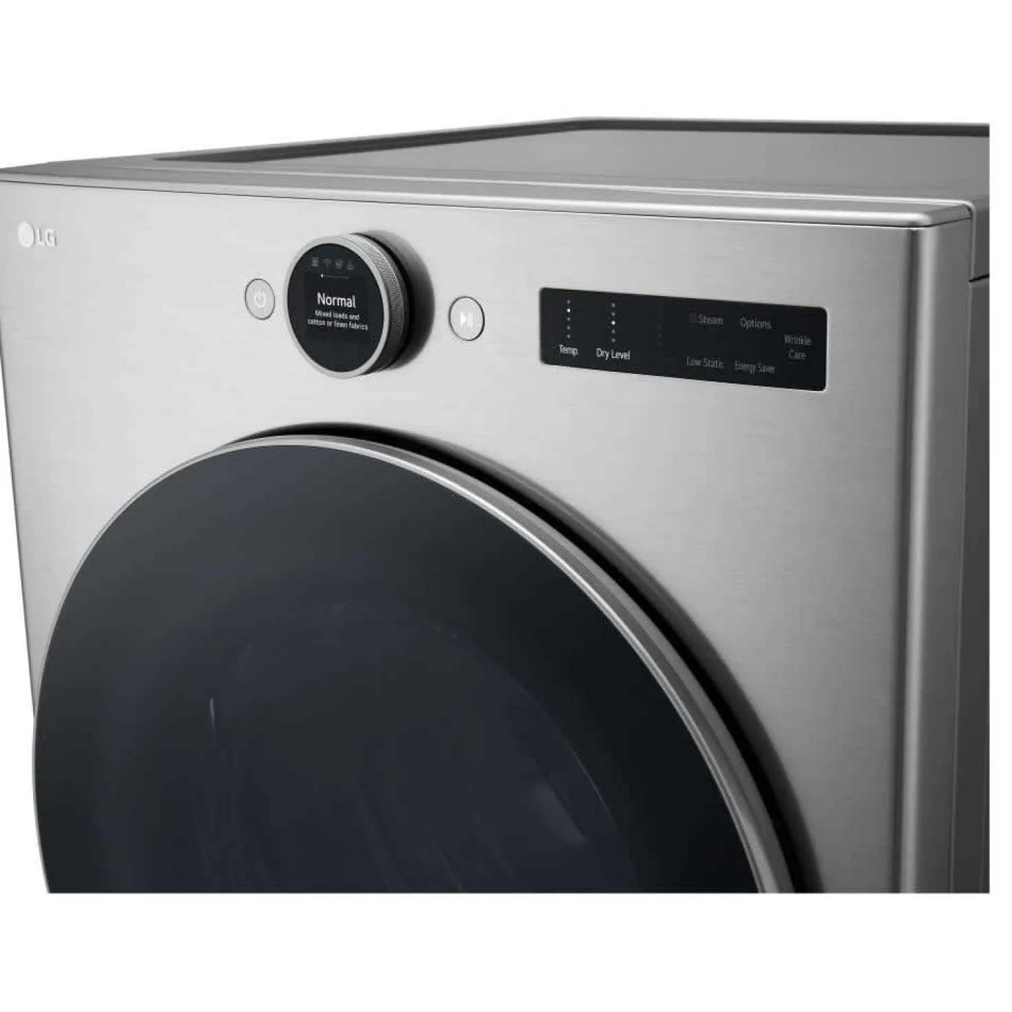 LG Sécheuse Chargement frontal Acier graphite 27" - DLEX5500V