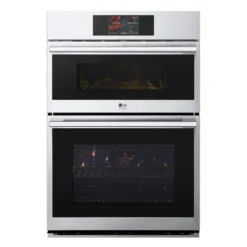 LG STUDIO Four mural double Acier inoxydable30"Électrique - WCES6428F