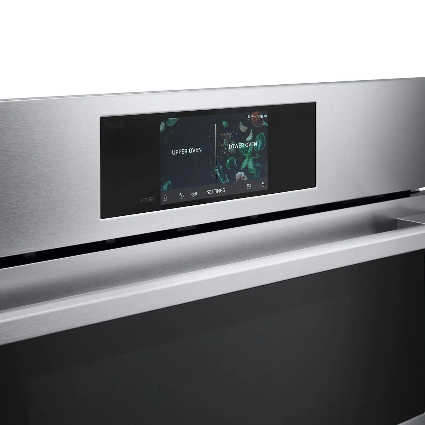 LG STUDIO Four mural double Acier inoxydable30"Électrique - WCES6428F