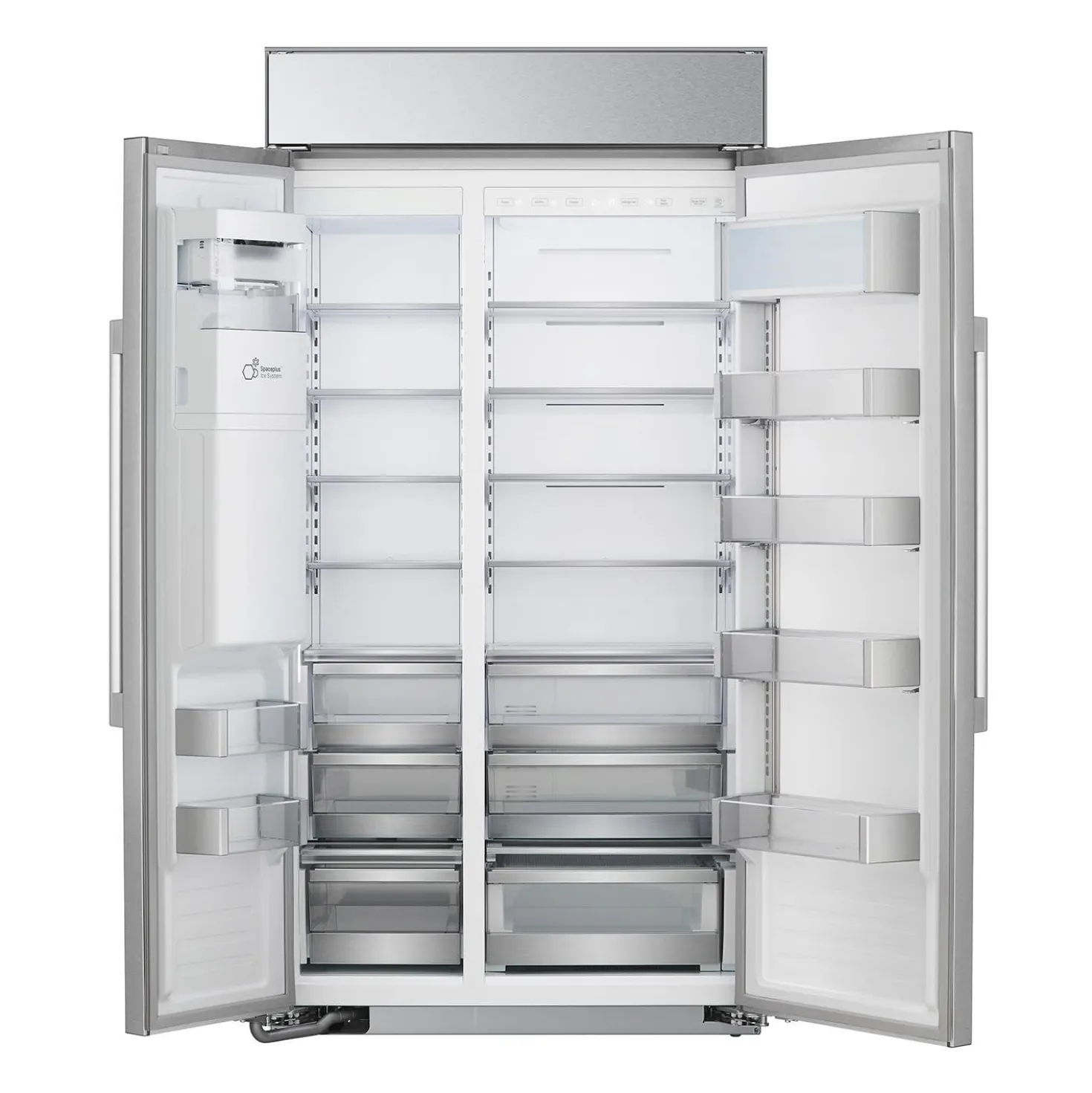 LG STUDIO Réfrigérateur 26 pi3 42 po Acier inoxydable Côte à côte - SRSXB2622S