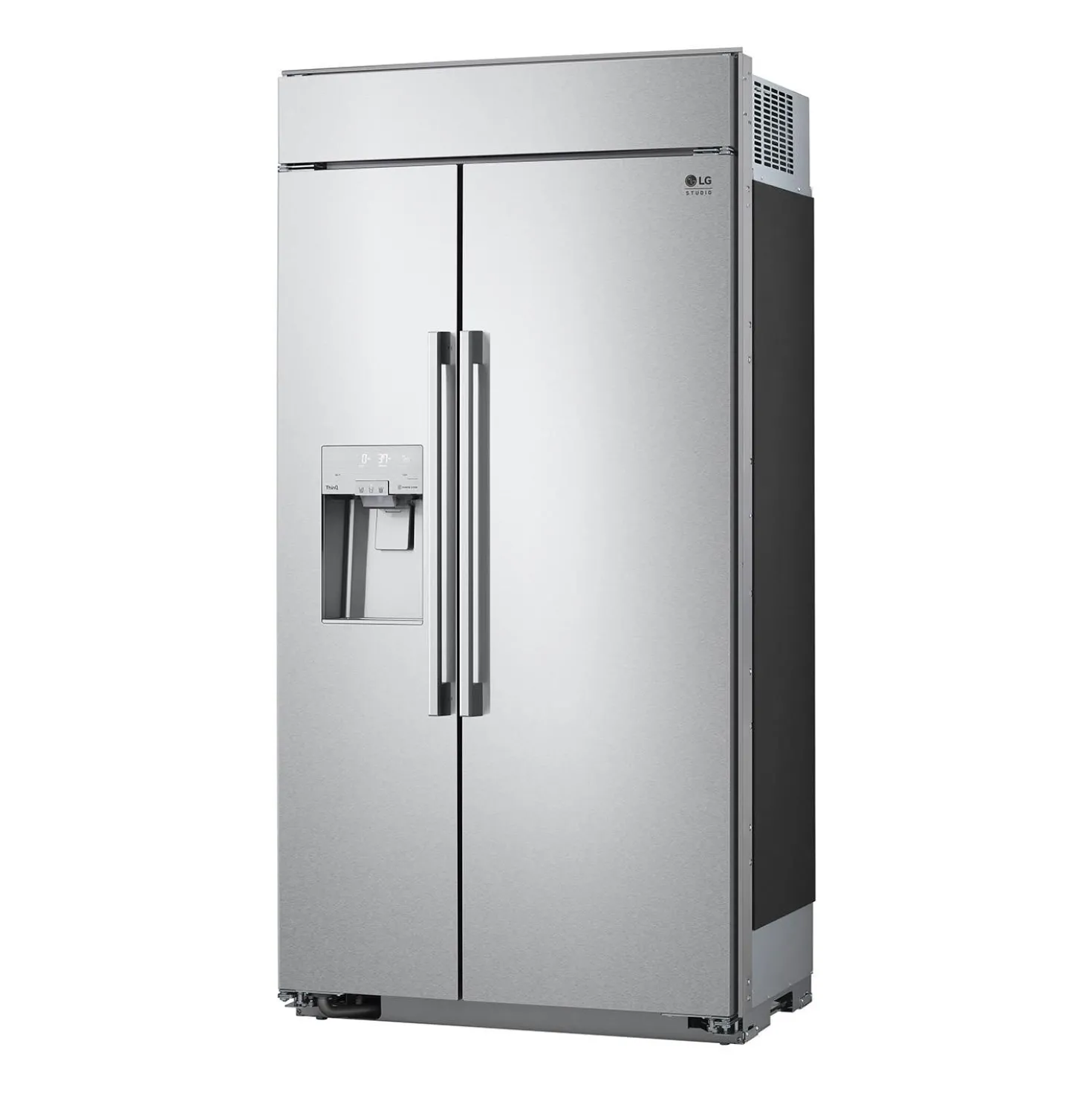 LG STUDIO Réfrigérateur 26 pi3 42 po Acier inoxydable Côte à côte - SRSXB2622S