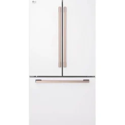 LG STUDIO Réfrigérateur 27 pi3 36 po Blanc Portes françaises - SRFB27W3