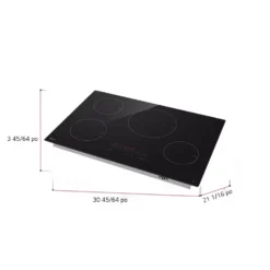 LG STUDIO Table de cuisson Induction Noir 30