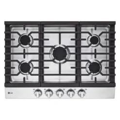 LG Table de cuissonAcier inoxydable 30" Gaz Acier inoxydable - CBGJ3023S