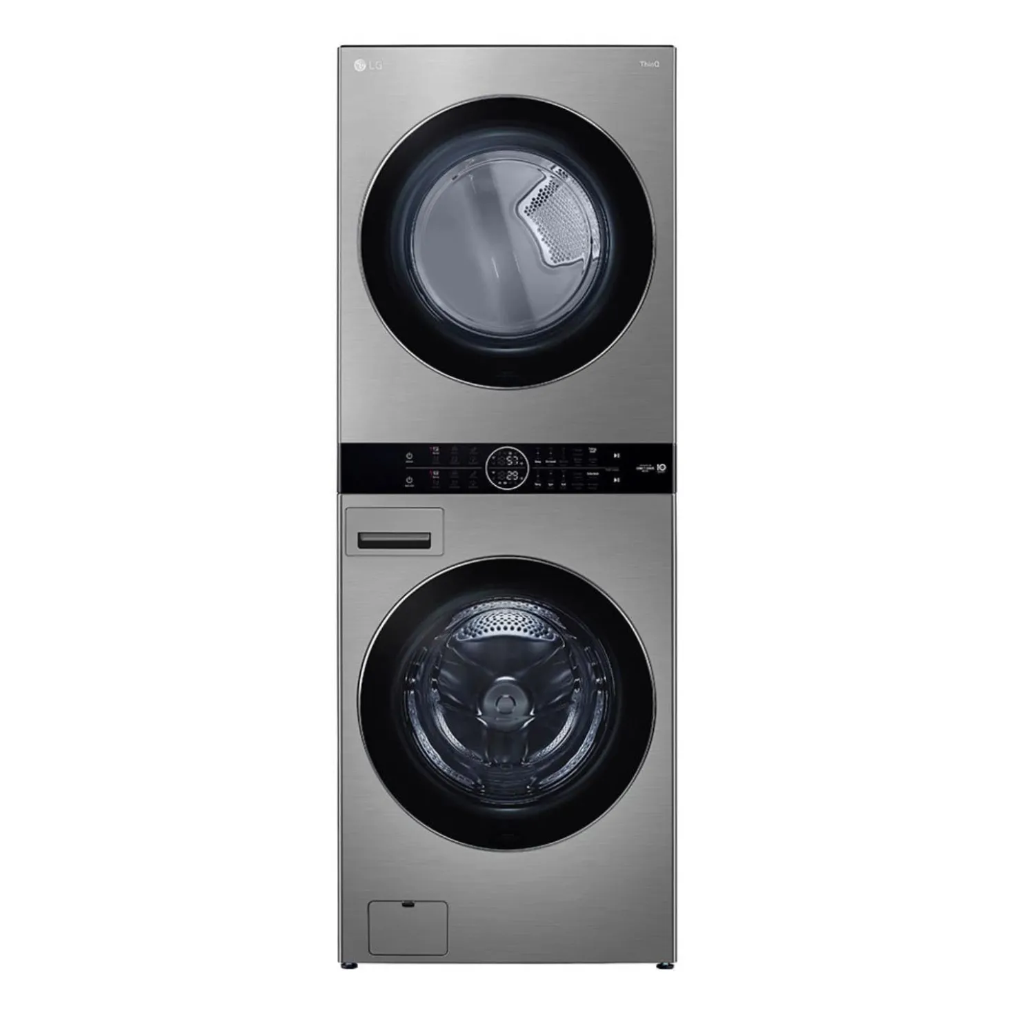 LG Tour de lavage, Acier inoxydable, 27", Chargement frontal - WKEX200HVA