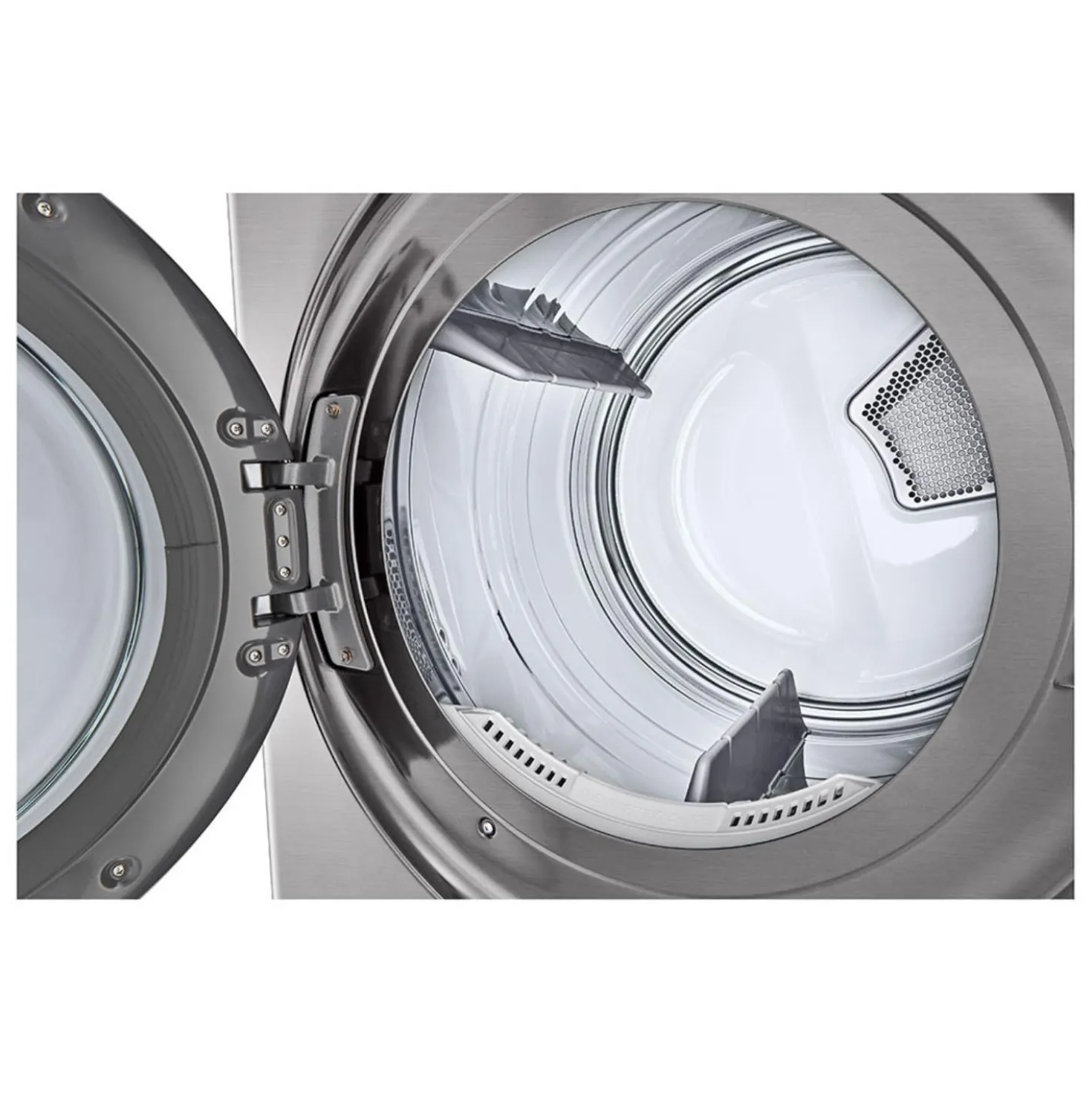 LG Tour de lavage, Acier inoxydable, 27", Chargement frontal - WKEX200HVA