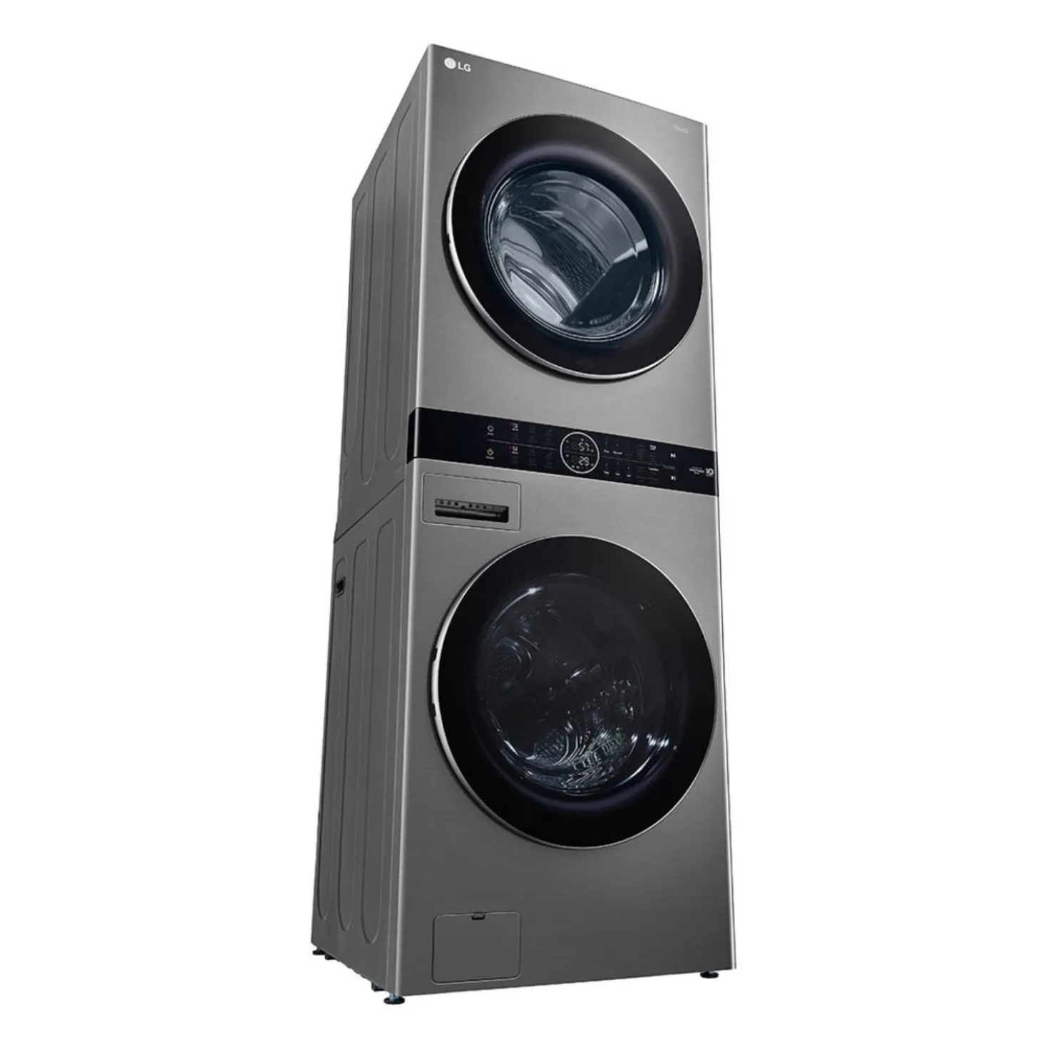 LG Tour de lavage, Acier inoxydable, 27", Chargement frontal - WKEX200HVA