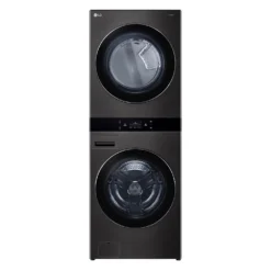 LG Tour de lavage, Acier noir, 27", Chargement frontal - WKEX300HBA