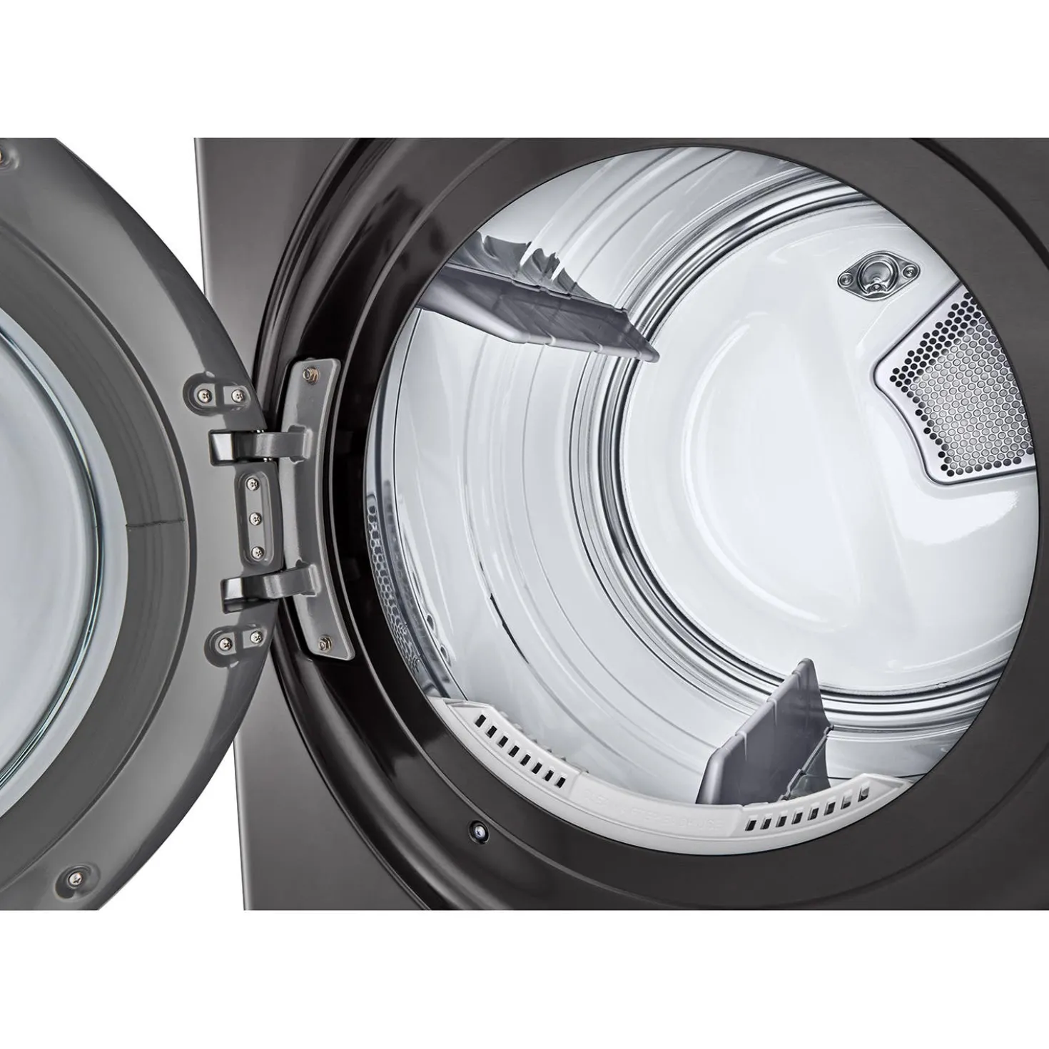 LG Tour de lavage, Acier noir, 27", Chargement frontal - WKEX300HBA