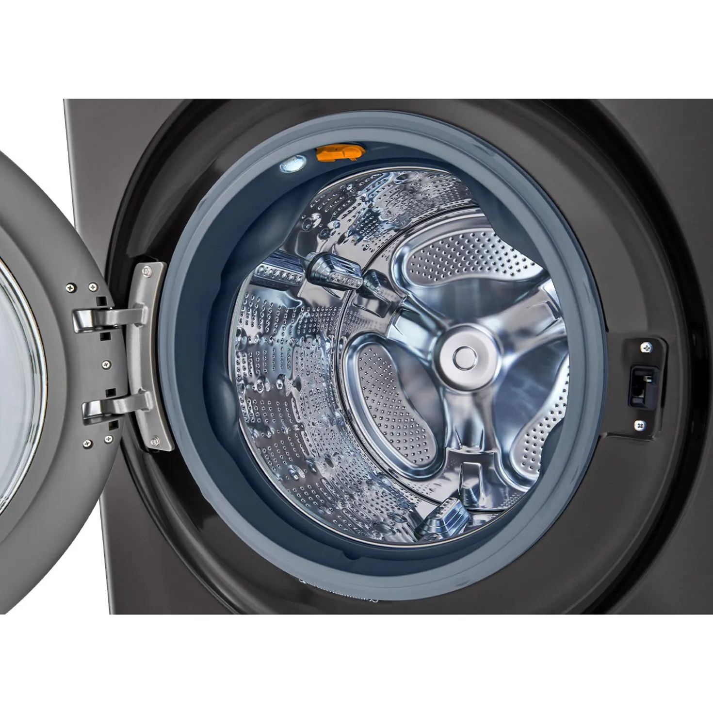 LG Tour de lavage, Acier noir, 27", Chargement frontal - WKEX300HBA