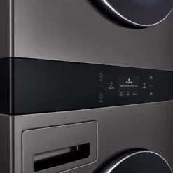 LG Tour de lavage, Acier noir, 27
