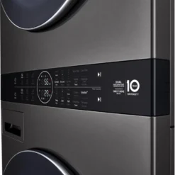 LG Tour de lavage, Acier noir, 27