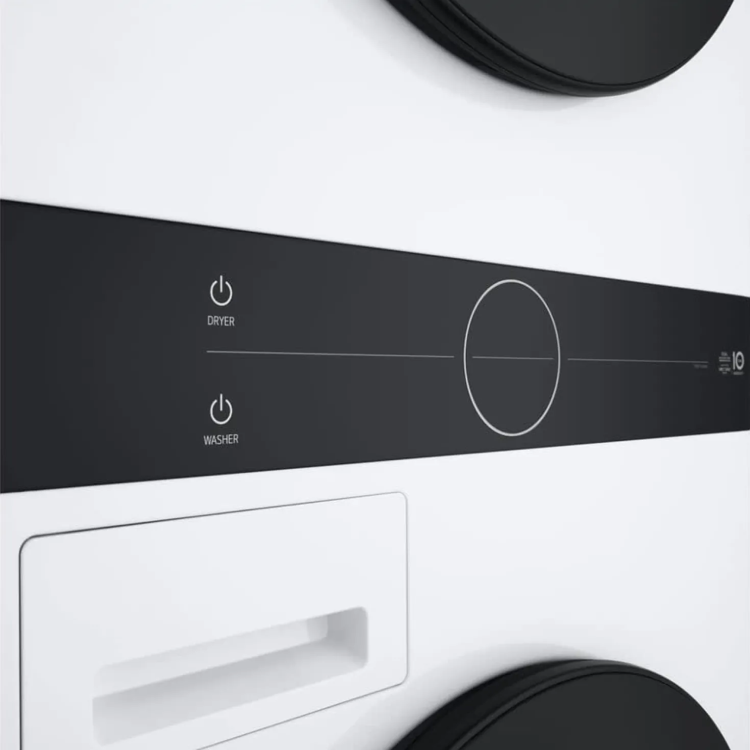 LG Tour de lavage, Blanc, 24", Chargement frontal - WKHC152HWA