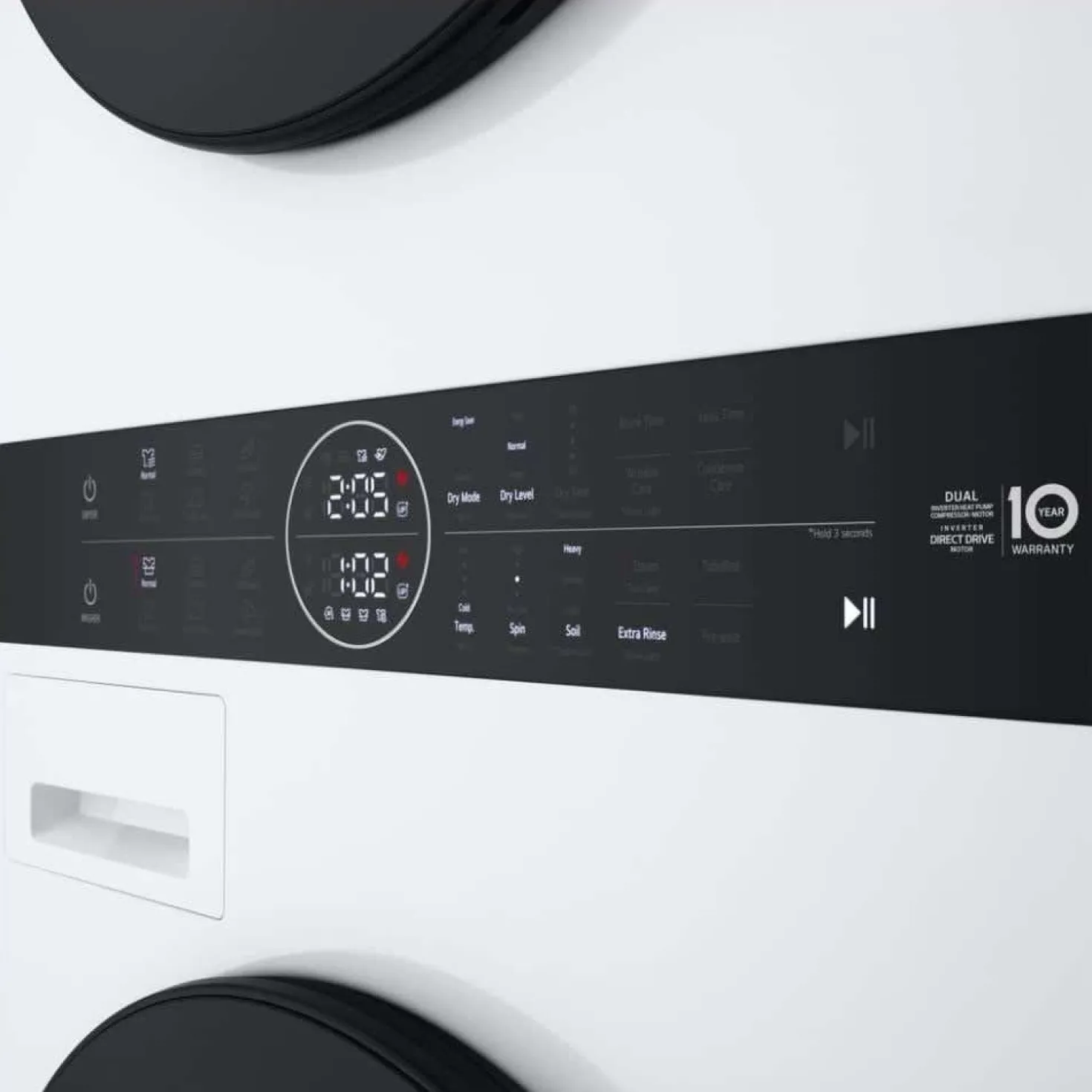 LG Tour de lavage, Blanc, 24", Chargement frontal - WKHC152HWA
