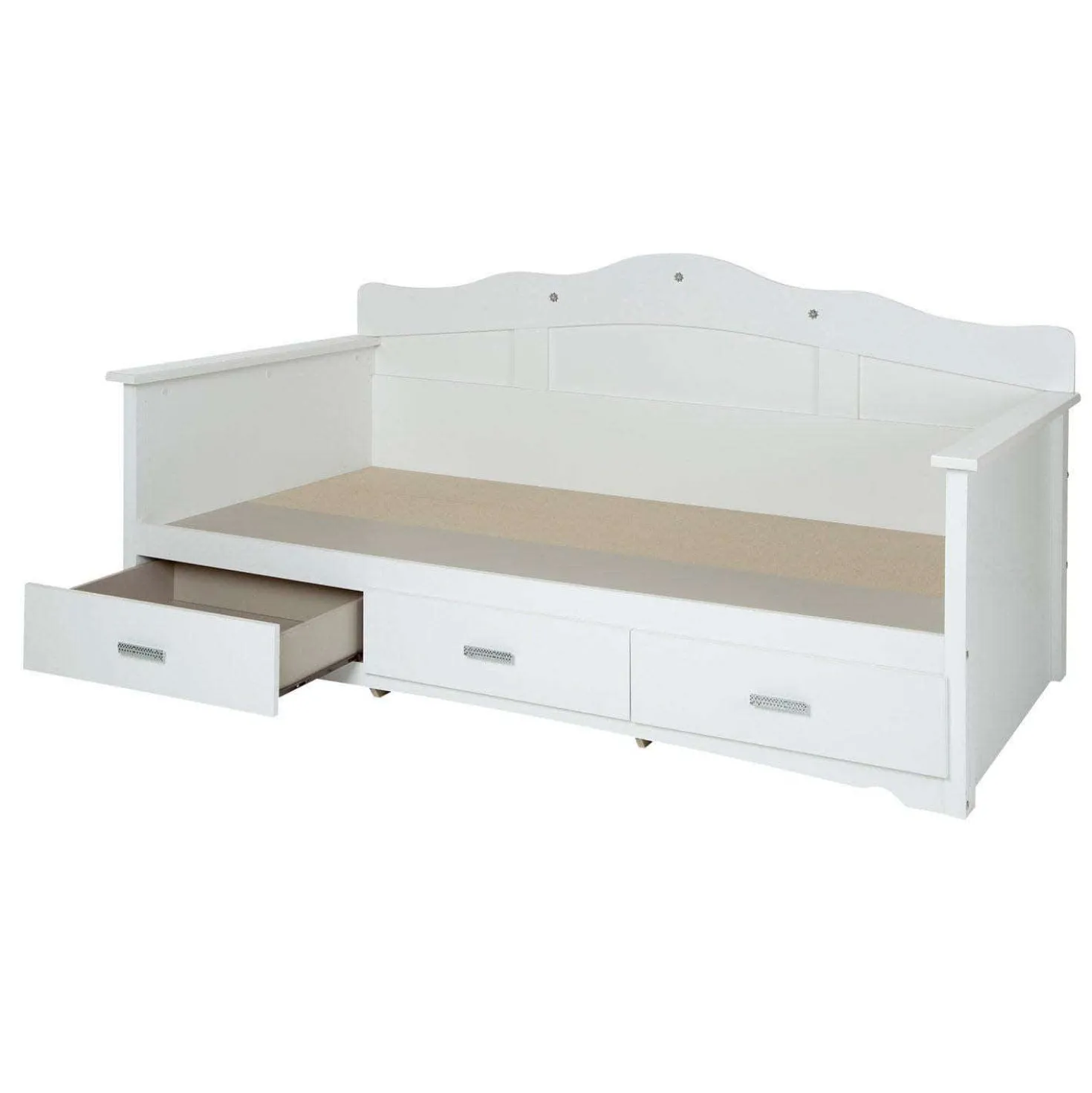 Lit de jour simple avec rangement 3 tiroirs (39") - South Shore