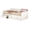 Lit de jour simple avec rangement 3 tiroirs (39") - South Shore