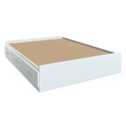 Lit double avec rangement 6 tiroirs (54")