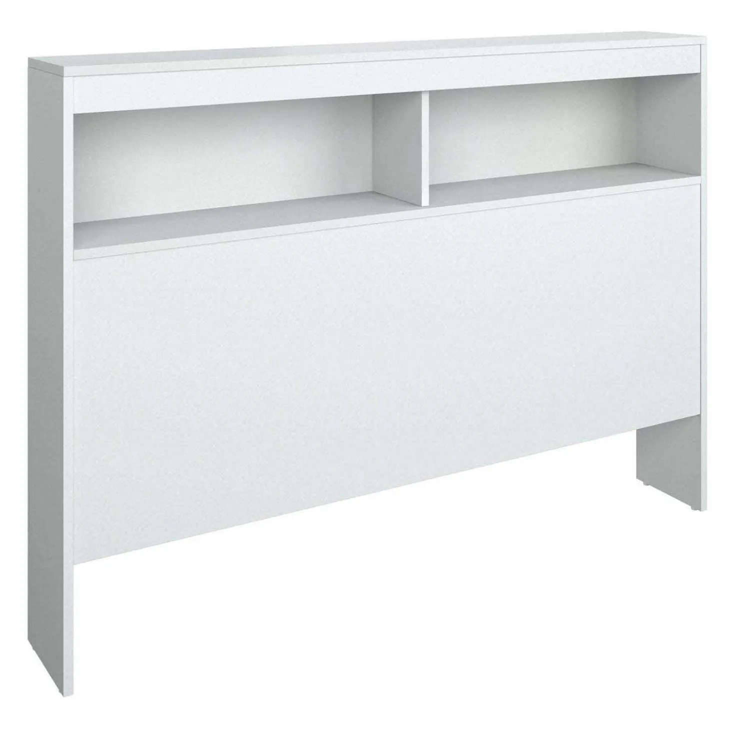 Lit double avec rangement 6 tiroirs et tête de lit (54")