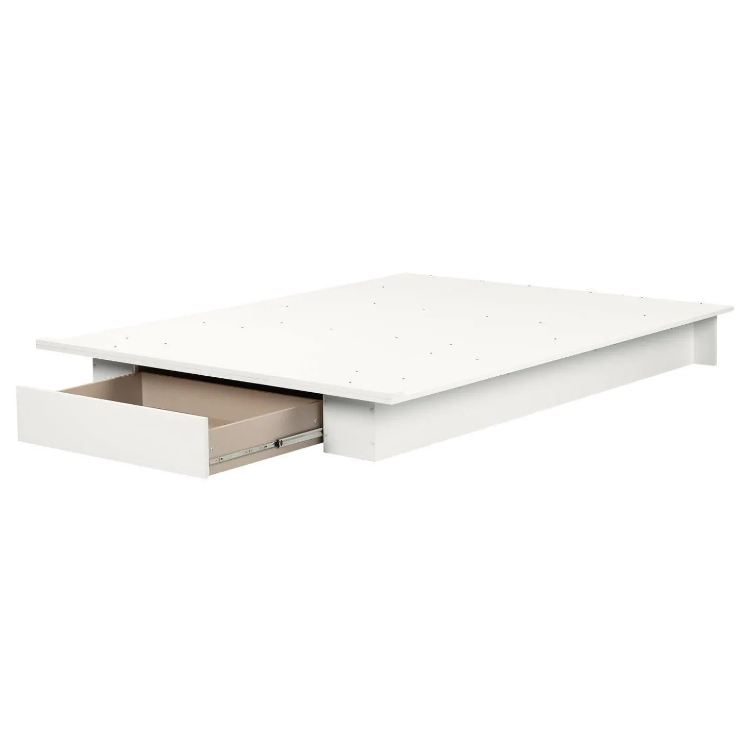 Lit double/queen avec rangement 1 tiroir (54"/60") - South Shore