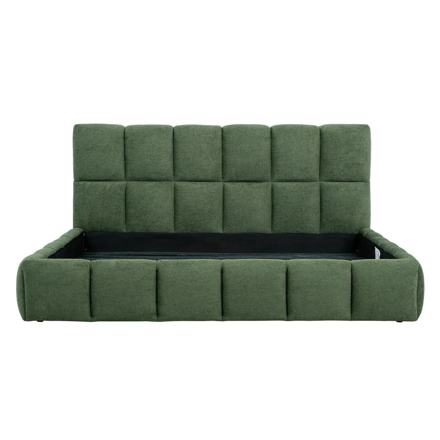 Lit king de style guimauve (78") - vert