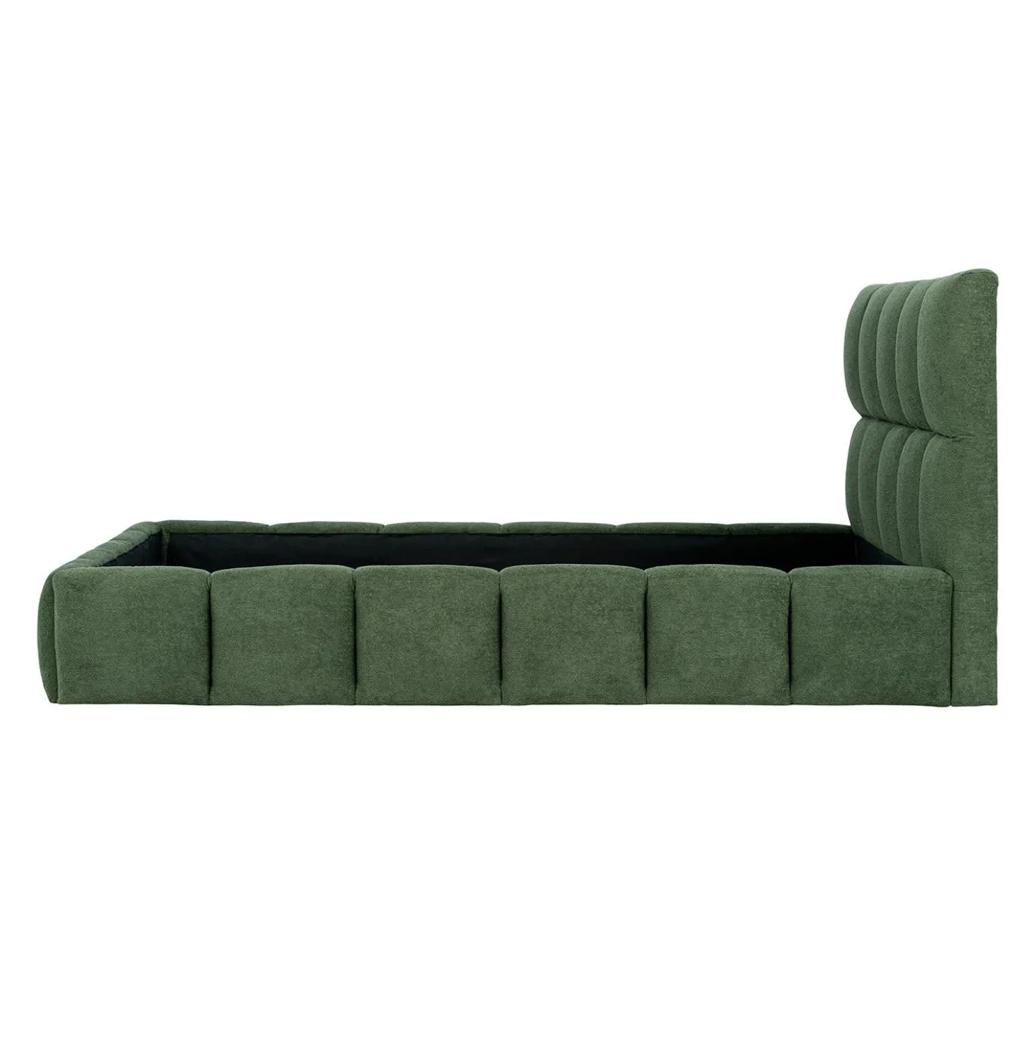 Lit king de style guimauve (78") - vert