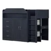 Lit mezzanine avec bureau - South Shore
