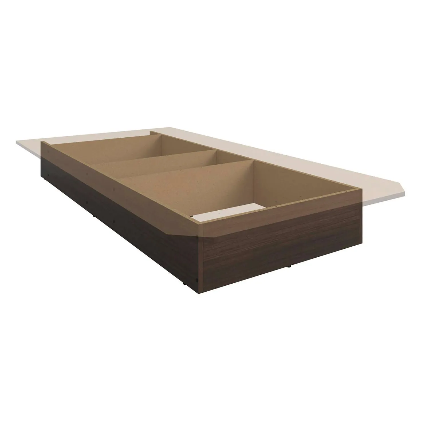 Lit plateforme simple (39")