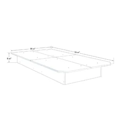 Lit plateforme simple (39