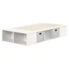 Lit simple avec rangement et paniers (39") - South Shore