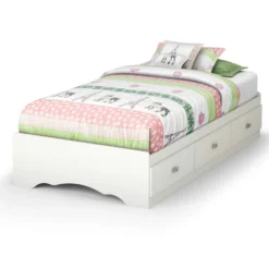 Lit simple avec rangement 3 tiroirs (39") - South Shore
