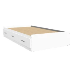 Lit simple avec rangement 3 tiroirs (39")