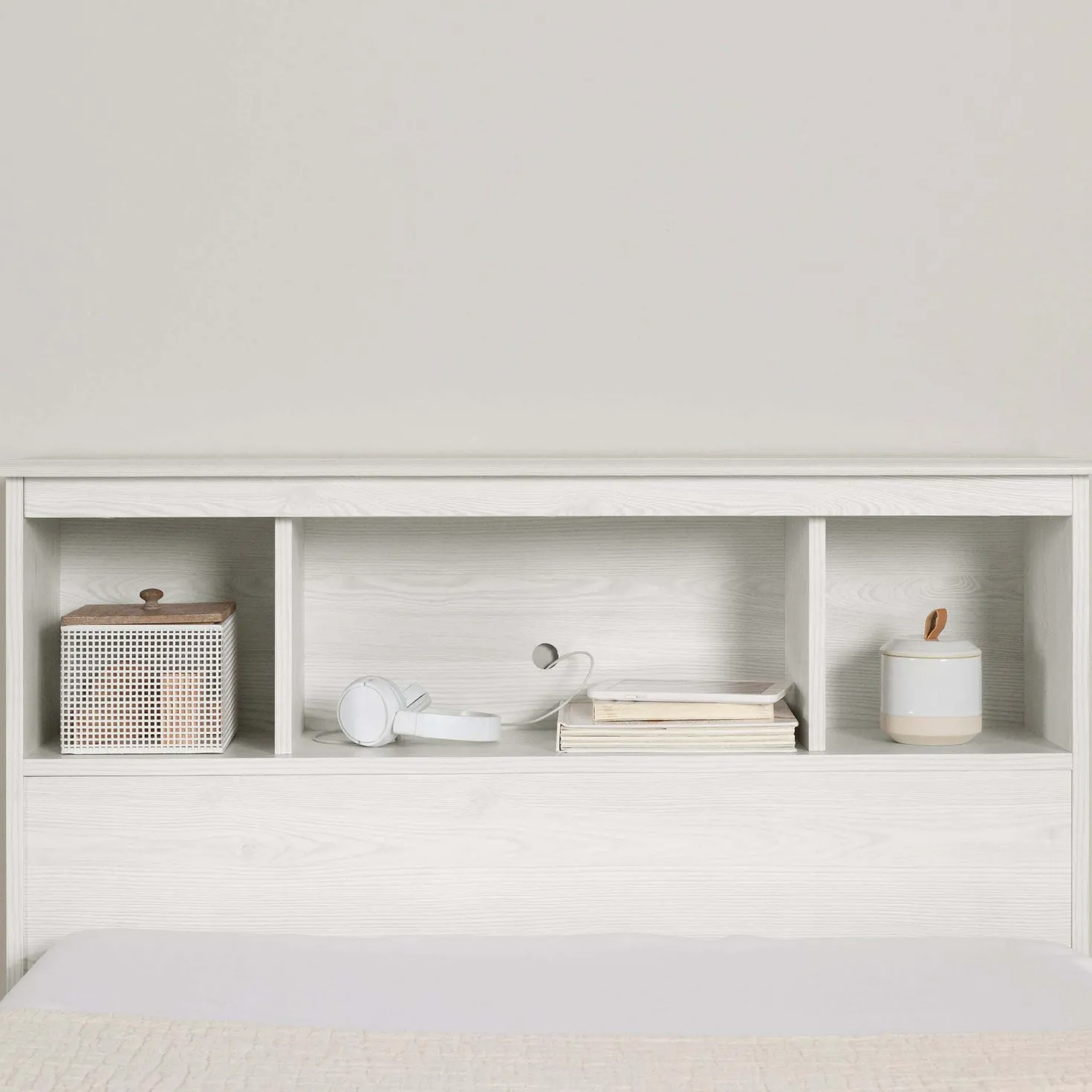 Lit simple avec rangement 3 tiroirs et tête de lit (39") - South Shore