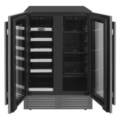 MARATHON Cellier et centre de breuvage 24'' Noir 24" - MBWC56-FDBLS