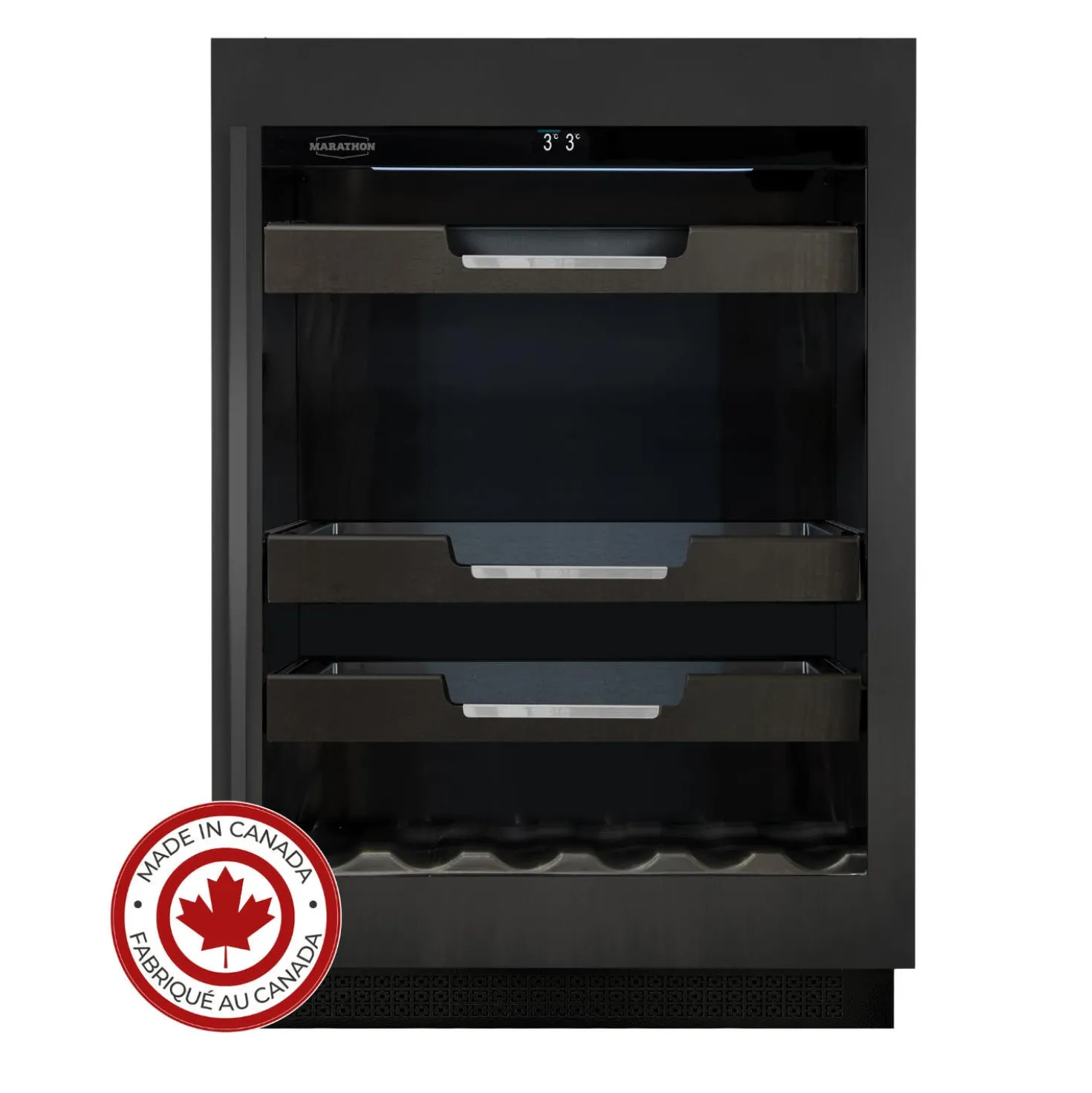 MARATHON Cellier Noir 23.5" - M4-100BLS