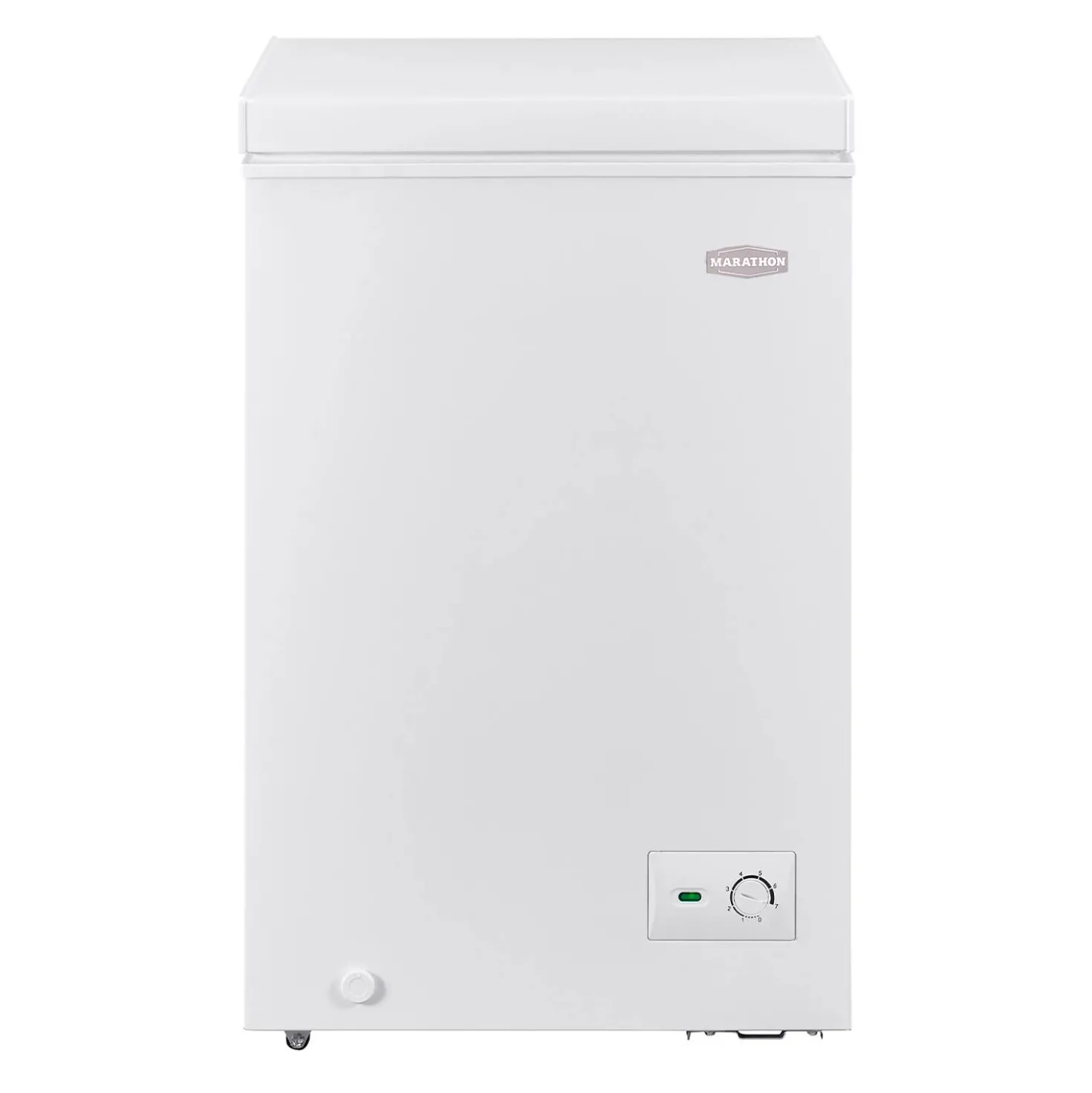 MARATHON Congélateur coffre 3,5 pi3, Blanc, Horizontal, 21.5" - MCF35W