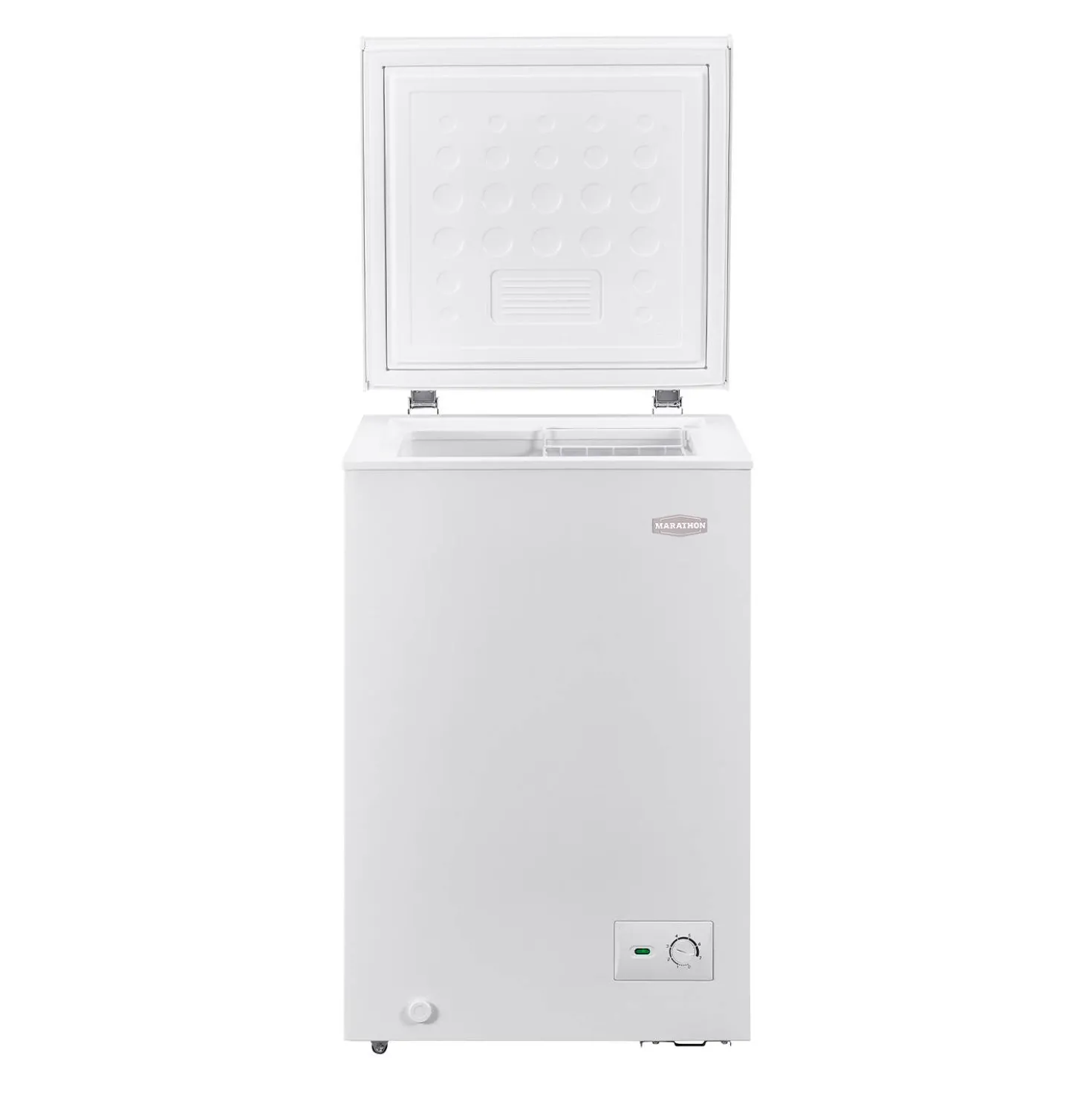 MARATHON Congélateur coffre 3,5 pi3, Blanc, Horizontal, 21.5" - MCF35W