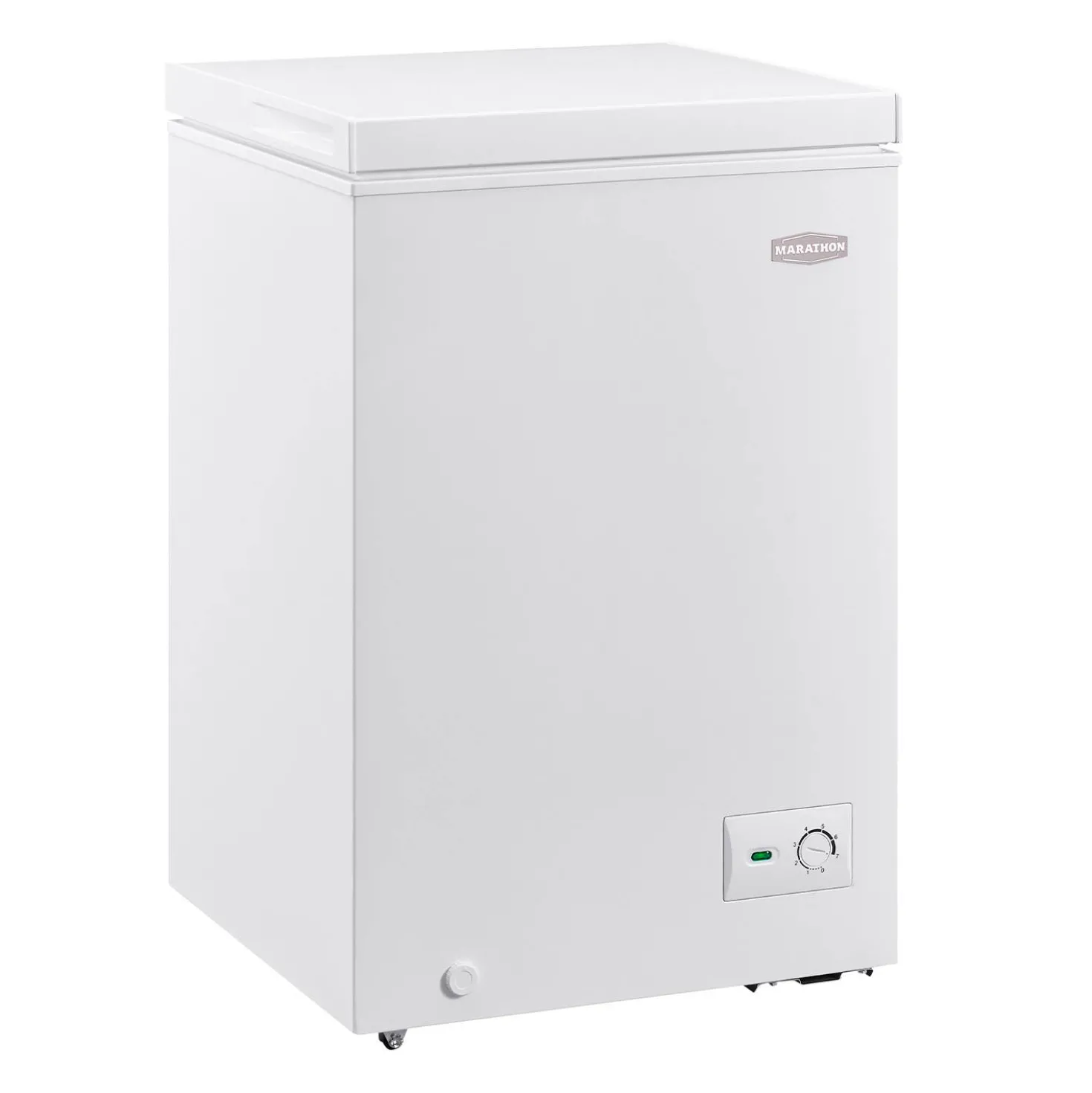 MARATHON Congélateur coffre 3,5 pi3, Blanc, Horizontal, 21.5" - MCF35W