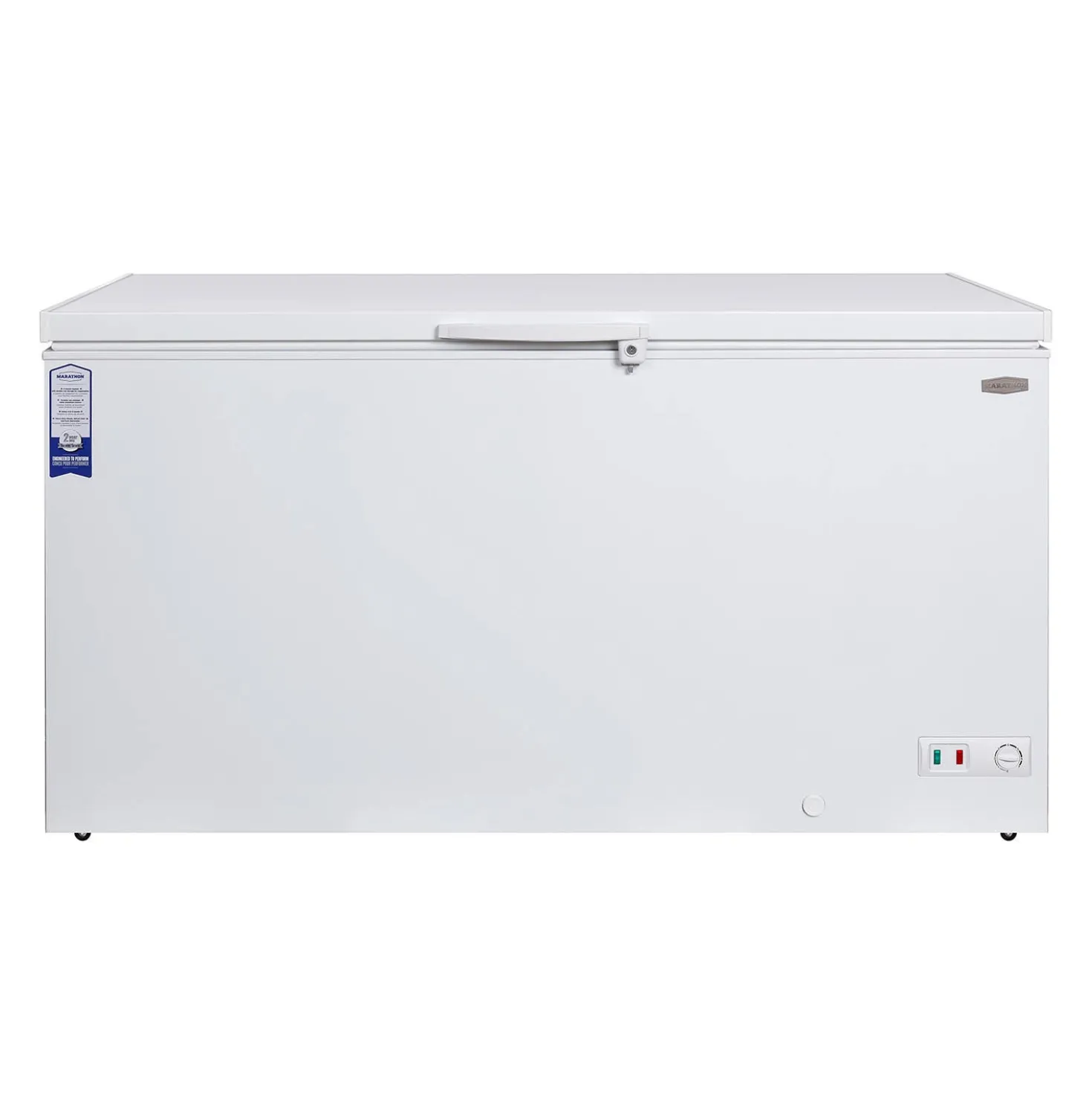 MARATHON Congélateur de luxe 20 pi3, Blanc, Horizontal, 71" - MCF200W