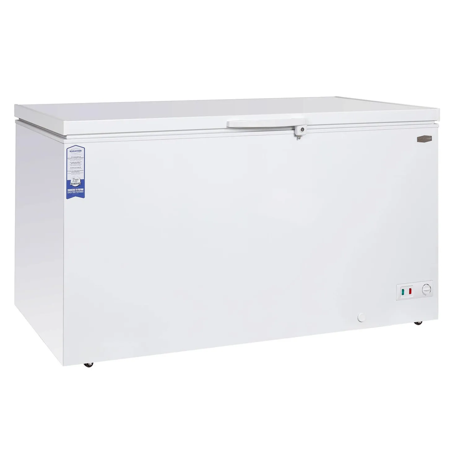 MARATHON Congélateur de luxe 20 pi3, Blanc, Horizontal, 71" - MCF200W