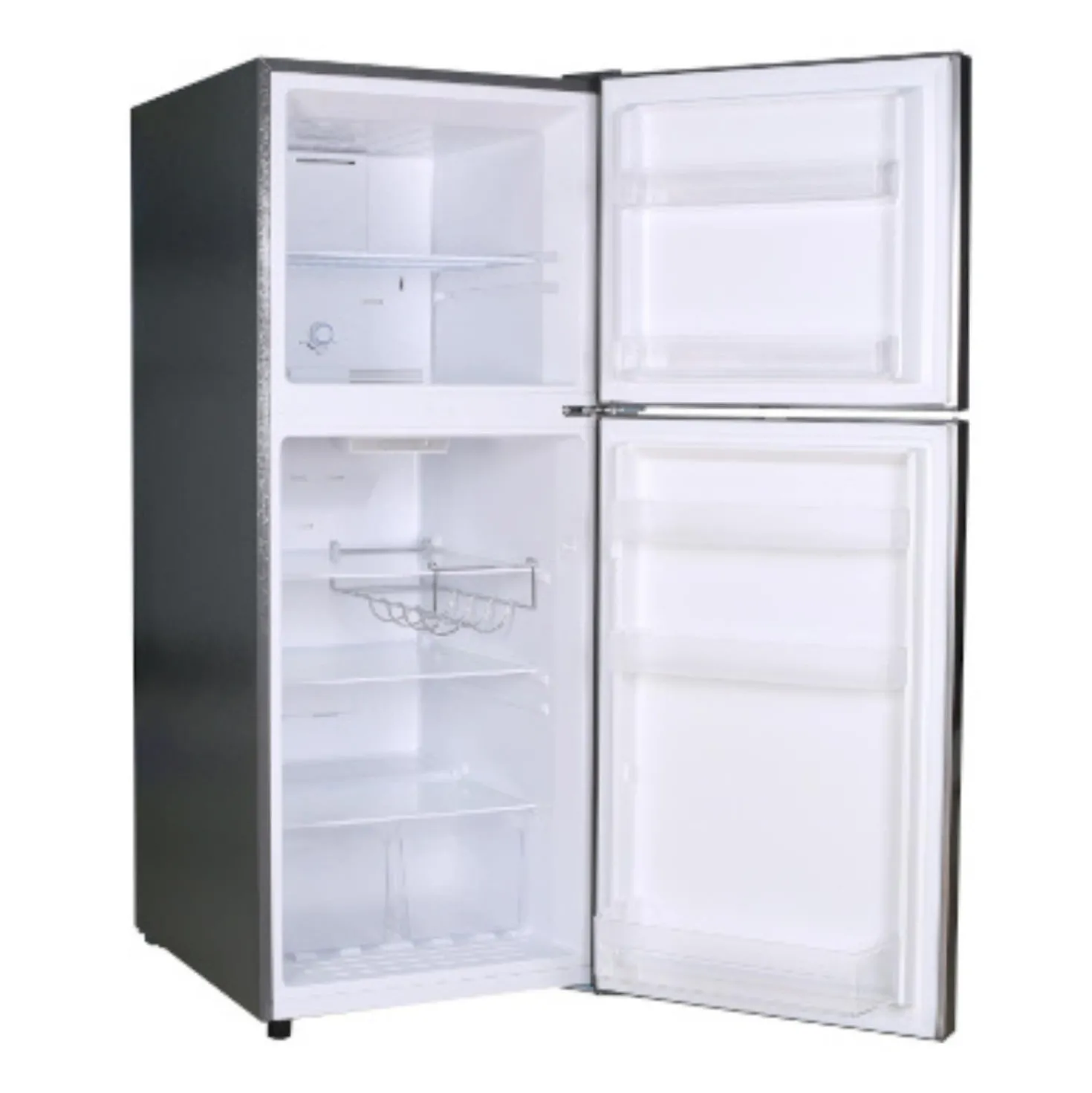 MARATHON Réfrigérateur 12 pi3 24 po Inox Congélateur en haut - MFF123SS