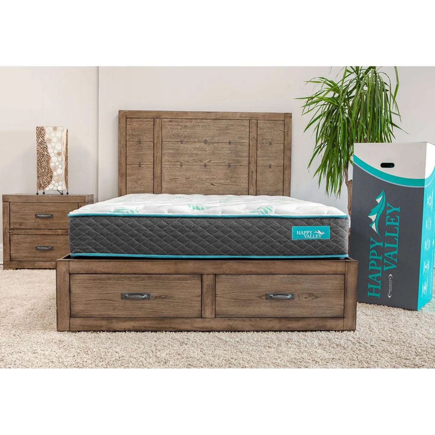 Matelas double roulé ferme en mousse - 54"