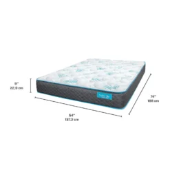Matelas double roulé ferme en mousse - 54