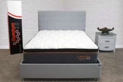 Matelas double roulé semi-ferme à ressorts ensachés - 54